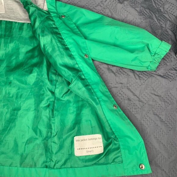 Carter's Green Frog Rain Jacket - Picture 5 of 7